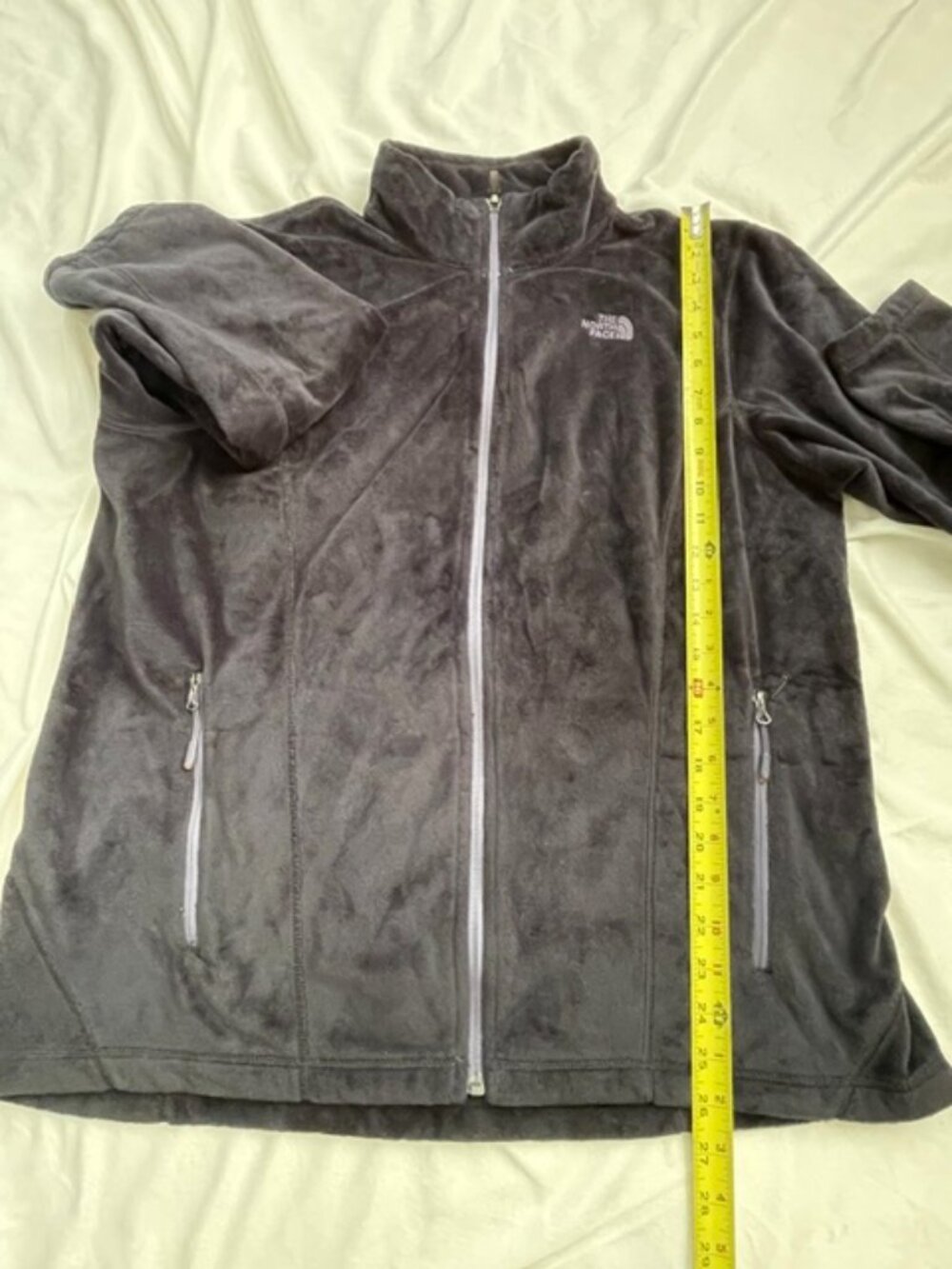 The North Face Women's Ositos Full-Zip Fleece Jacket, Black, Size XL - Picture 8 of 9
